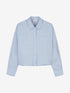 Tuck in blouse | Blue