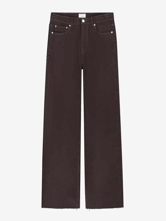 Loose fit jeans | Dark Cacao