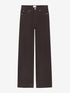 Loose fit jeans | Dark Cacao