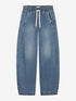 Barrel fit jogger | Medium Blue