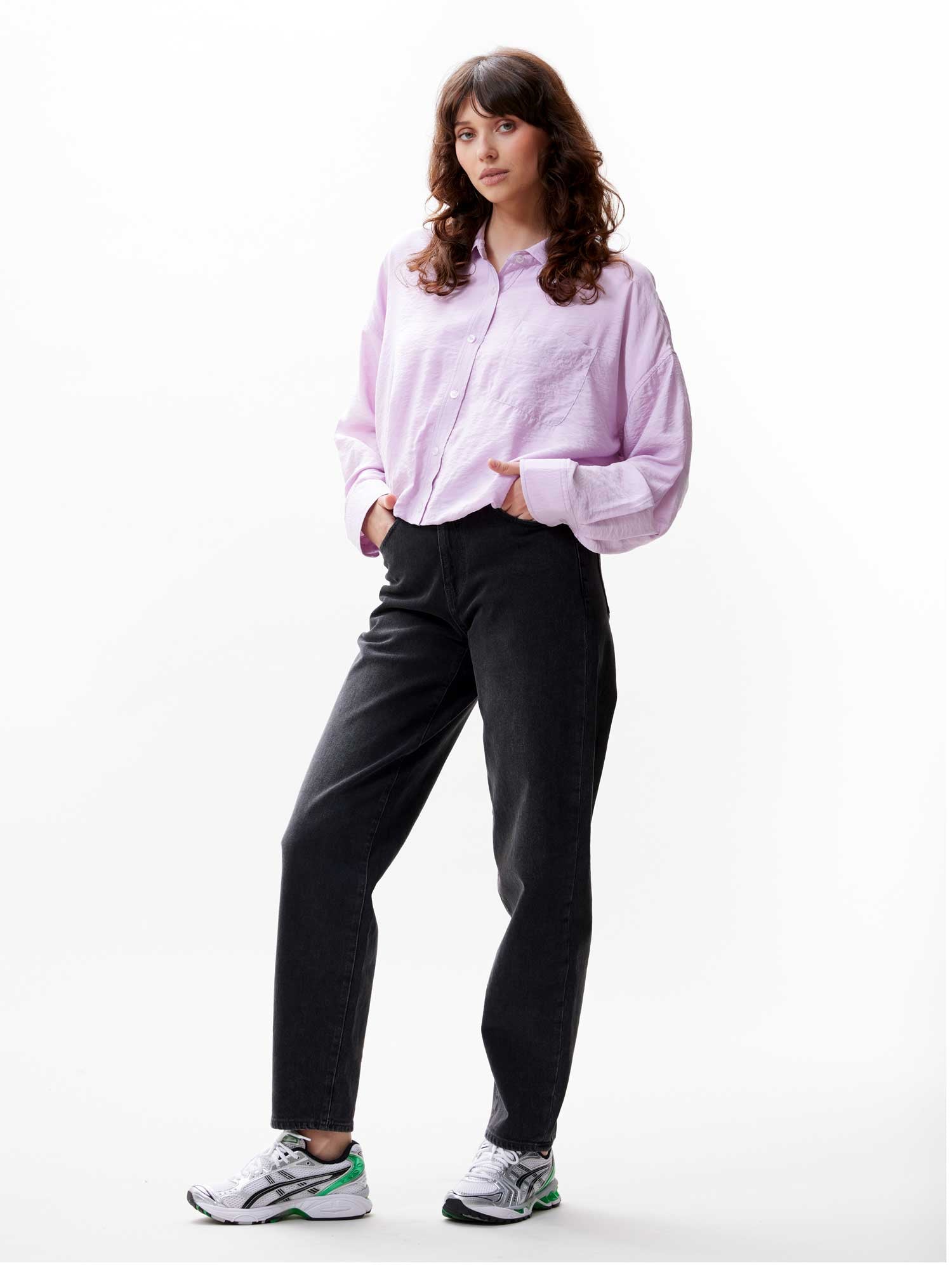 Blouse met tuck in effect | Fair Orchid