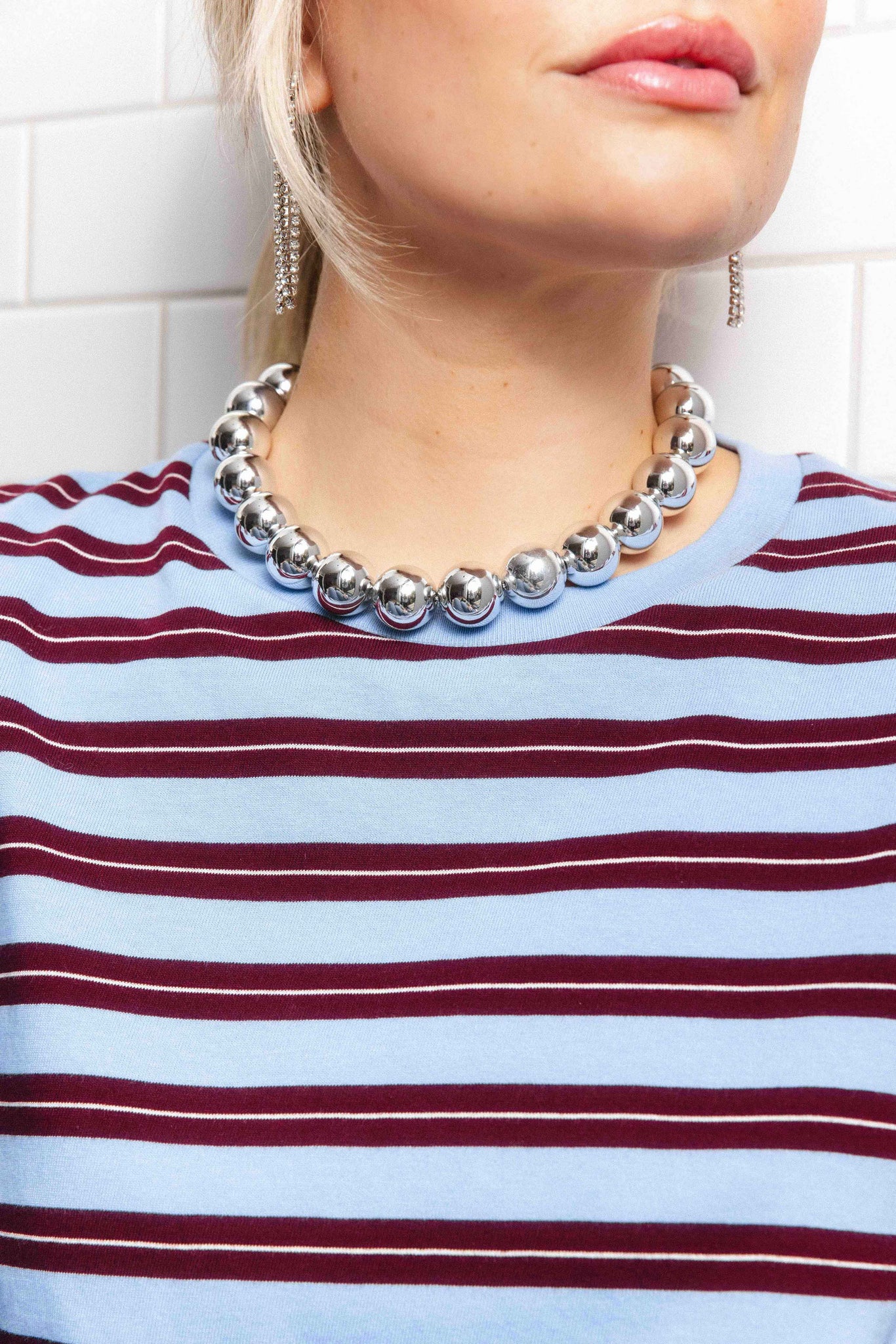 Midnight silver necklace | Silver