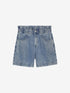 Denim shorts met comfortabele taille | Blue