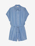 Denim playsuit | Blue