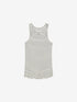 Rib singlet | Iris Orchid