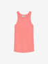 Rib singlet | Shell Pink