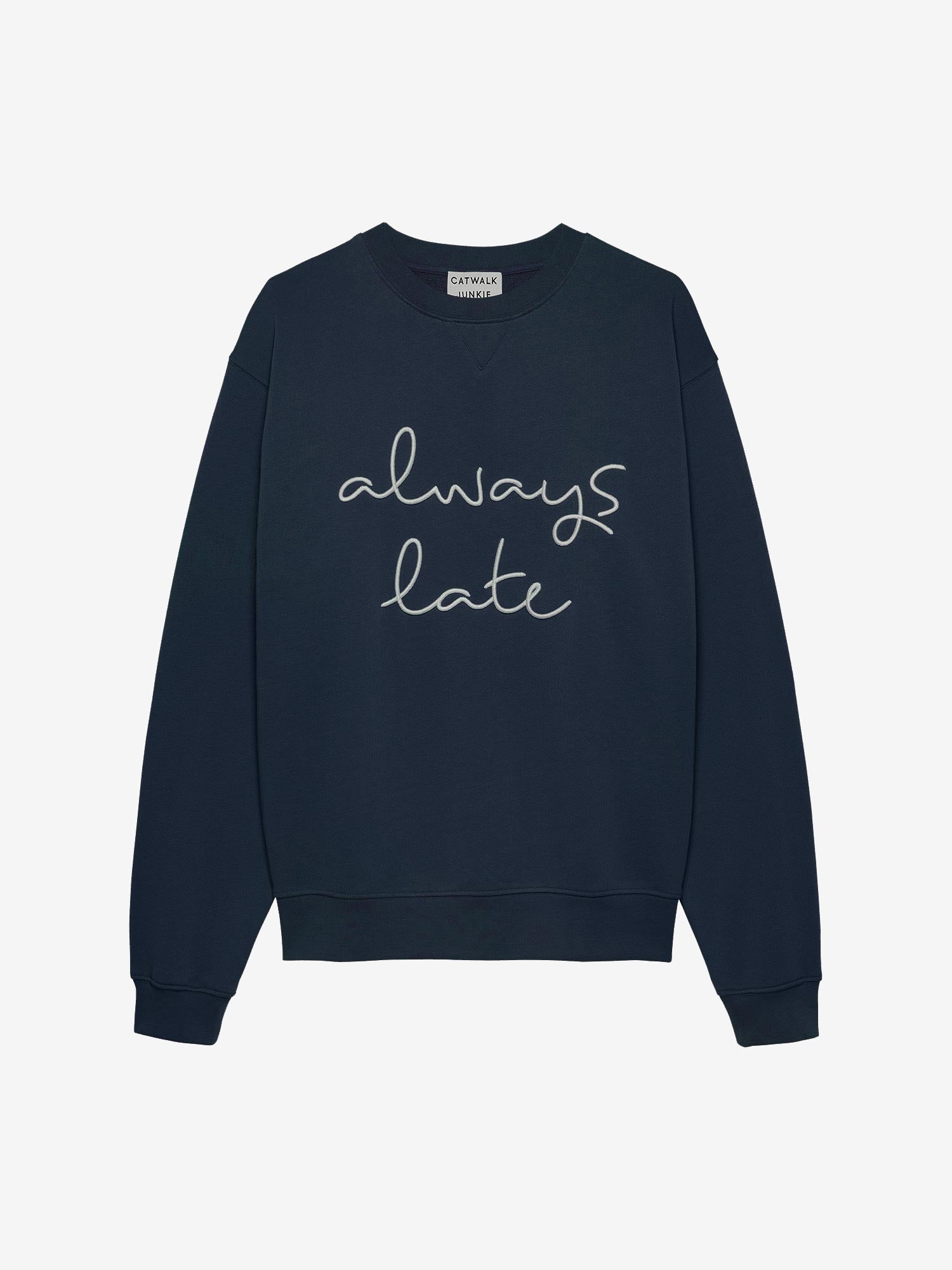 Always Late Sweater | Black Iris