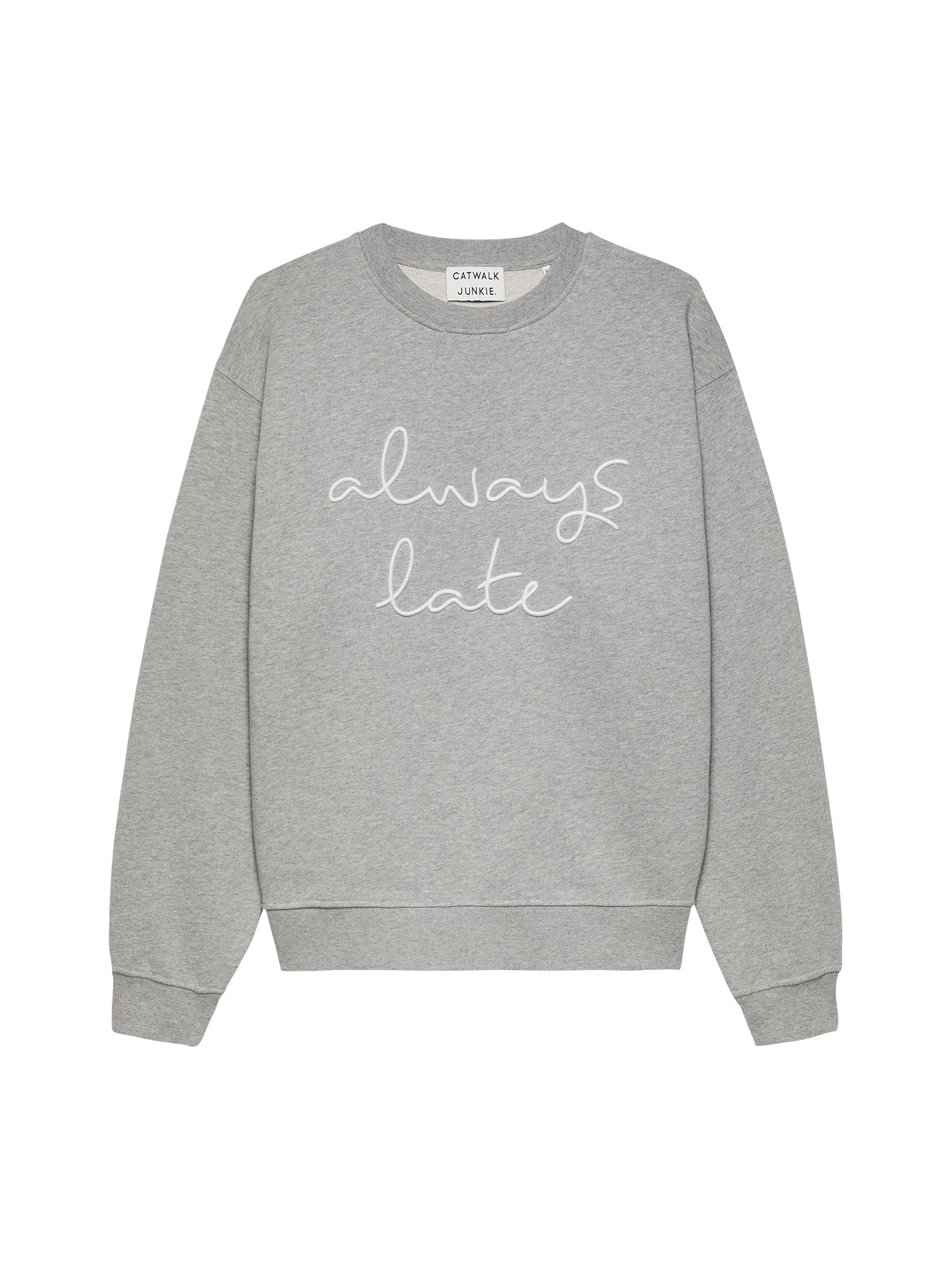 Sweater Always Late | Grey Melange