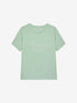 Tshirt Always Late | Gossamer Green