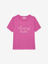 Tshirt Always Late | Super Pink