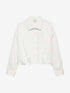 Blouse met tuck in effect | Off White