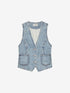 Gilet Daisy | Blue