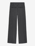 Pantalon met riem | Dark Grey Melange