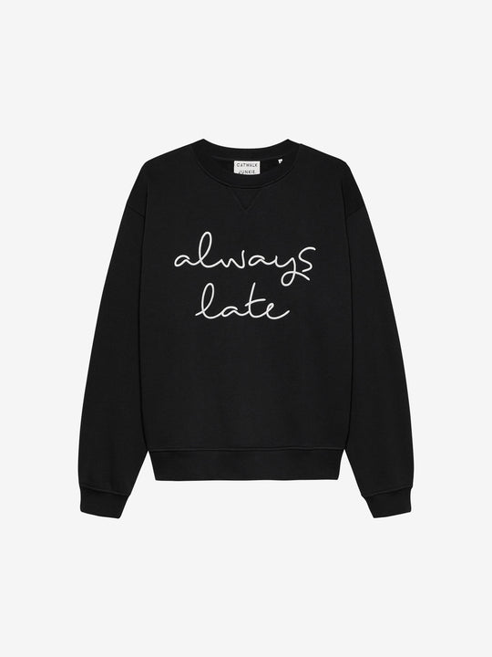 Always Late Sweater | Black