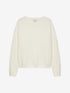Relaxed fit soft knit | Off White