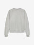 Sweater with strass | Grey Melange