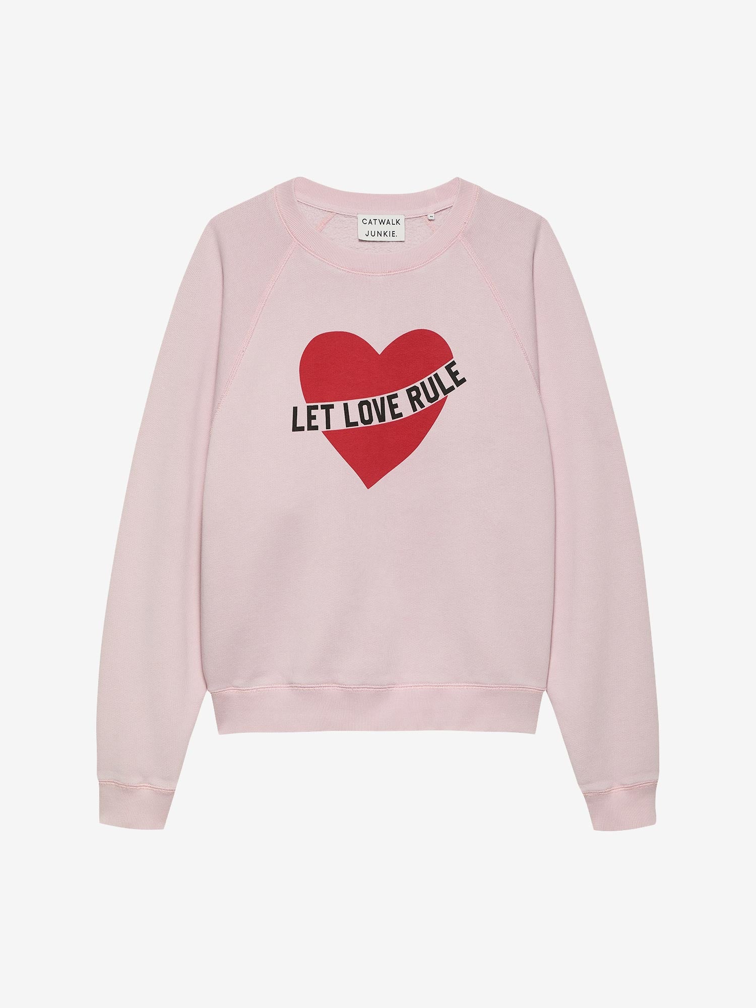 Sweater met graphic | Light Lilac