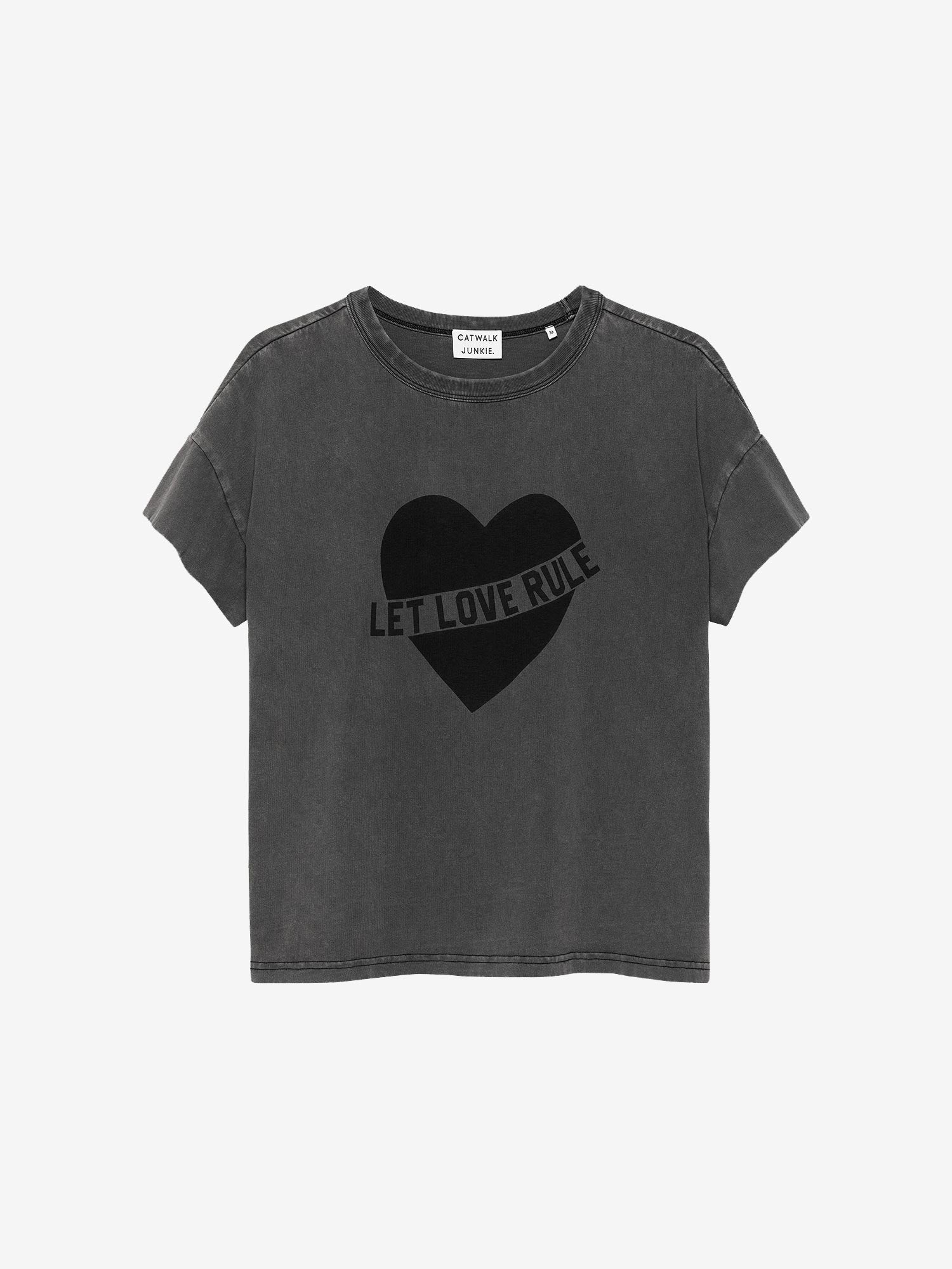 Tshirt met graphic | Carbon