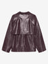 Vegan leather jacket | Fudge