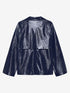 Jacket with lacquer finish | Midnight Blue